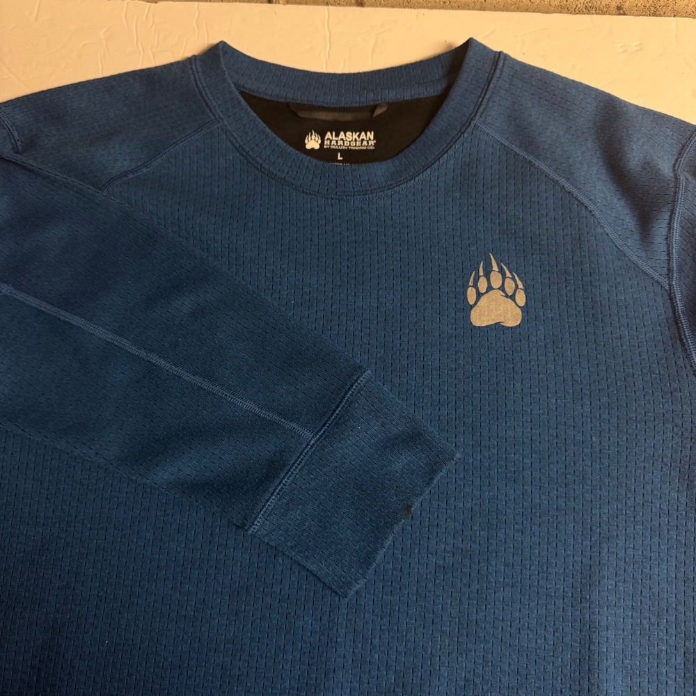 Alaskan Hardgear by Duluth Trading Co. Mens Crew Neck‎ Pullover Top